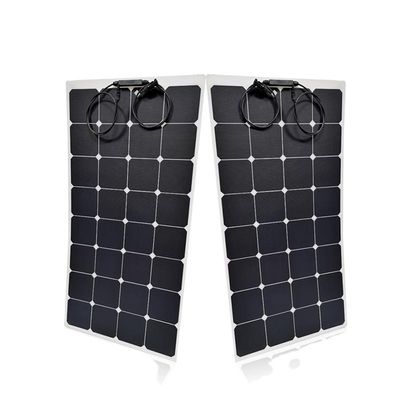 Harga yang bagus 12V Solar Panel Fleksibel 110W Mendap Monocrystalline Semi Fleksibel Panel Surya Foar Boat Marinir on line