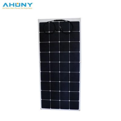 Harga yang bagus Disesuaikan SunPower Solar Panel Fleksibel 130w Untuk Rv Marine Motor Boat Yacht on line