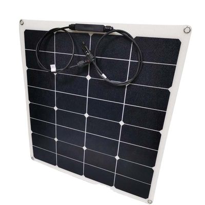 Harga yang bagus Solarpower ETFE Surface Solar Flexible Panels 35W Untuk RV Boat Camping Mobile green boat yacht Daya sel surya on line