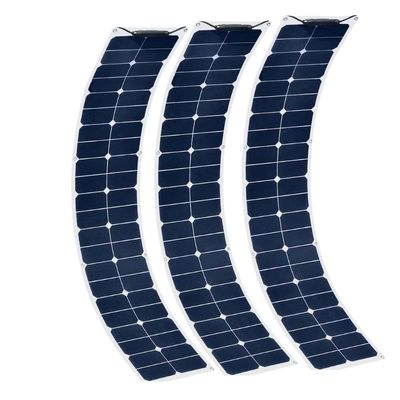 Harga yang bagus 22w Daya Matahari Panel Surya Fleksibel Back Contact Cell Surya Untuk Kendaraan RV Motor on line