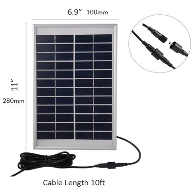 Harga yang bagus 1w 5w 6w 10w Panel Surya Custom Kaca Mini Panel Surya Untuk Camping on line