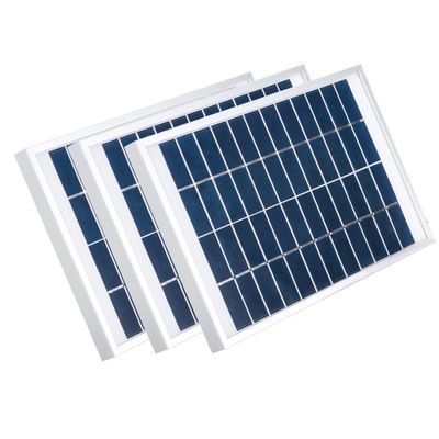 Harga yang bagus Panel Surya Kaca Kecil 5w 12v Sel Surya Polikristalin Untuk Lampu Led on line