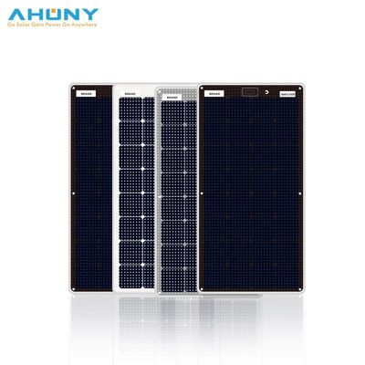 Harga yang bagus 130W Fleksibel IBC Panel Surya Walkable Semi kaku panel sel surya 220v pv modul Untuk RV Baterai Atap Samudra on line