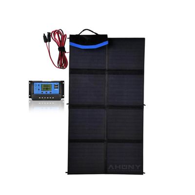 Harga yang bagus 160W 12V Portable Solar Panel Foldable Mono Solar Charger Untuk Solar Generator Rv on line
