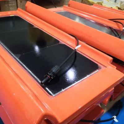 Harga yang bagus 18w 161mm Bificial Solar Power Roof Tile Disesuaikan Untuk sistem surya rumah on line