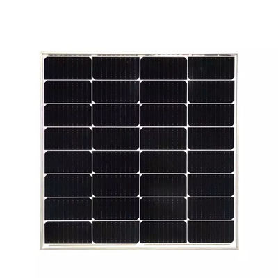 Harga yang bagus Hitam Putih Backsheet Ahony Panel Surya Kuat 100W 20.52V Bekerja dari -40.C sampai 85.C on line