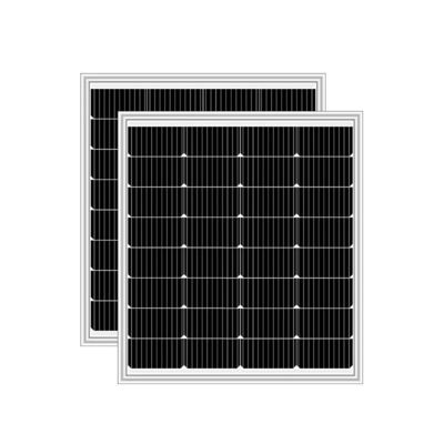 Harga yang bagus Ringan 100W 6,5kg Kuat Ahony Glass Panel Surya Diuji Di bawah Standar AM1.5 on line