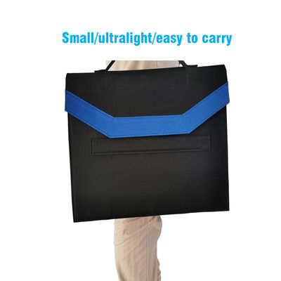 Harga yang bagus Solarpower Panel Solar Lipat 60W 100W Opsi Portable IBC Monocrystalline Cells Power Station Charger Kit on line