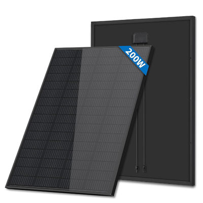 Harga yang bagus 7 Layer Construction 200W Monocrystalline Photovoltaic Solar Panel untuk Mobil Rumah Balkon Sistem Taman Shed Boat on line