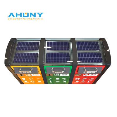 Harga yang bagus Ukuran Kecil Panel Surya Fleksibel 7w 10w Pengisian Disesuaikan untuk Outdoor Smart Otomatis Waste Bin Trash Can Garbage Bin Eco Bin on line