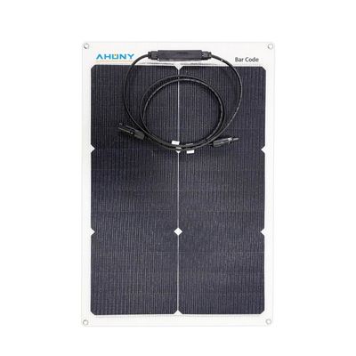 Harga yang bagus Panel ABC Photovoltaic HPBC Cell Free Roof Freezer Fence Panel surya 50W 12V Fleksibel on line