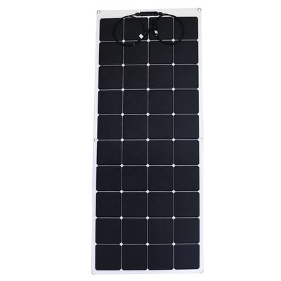 Harga yang bagus 12V 170W Panel Listrik Surya Fleksibel Untuk Pengisian Baterai Caravan RV Kapal on line