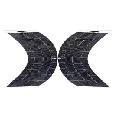 Harga yang bagus Berjalan tahan lama 150w Semi Fleksibel Panel Surya anti skid langkah pada mono pv modul tidak ada retakan tersembunyi on line