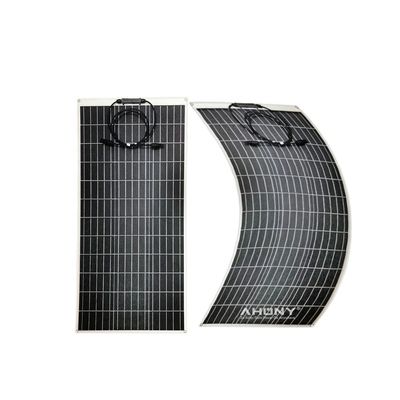 Harga yang bagus 100w Flexible Mono Solar Panel RV System Semi Flex Monocrystalline Pv Module on line