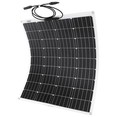 Mono Solar Flexible Panels 150W Ce Rohs A grade mono Cell Untuk Mobil Cerdas RV Boat Yacht
