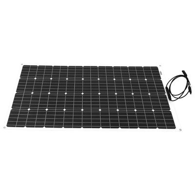 Harga yang bagus Semi Fleksibel 110W 12V Mono Solar Panel Charger Off Grid Monocrystalline Mendapkan on line