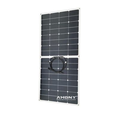 Harga yang bagus Panel Surya Semi Fleksibel Untuk Kapal layar 120w Mono Half Cut Panel Surya on line