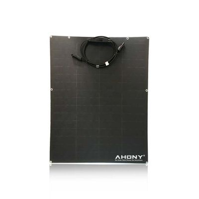 Solarpower Semi Fleksibel Mobil Listrik Panel Surya 70w Back Contact Cell