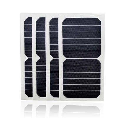 Harga yang bagus Modul Surya Fleksibel Hitam 7W ETFE Panel Surya Untuk Perahu Yacht Bangunan Kecil Luar Ruang on line