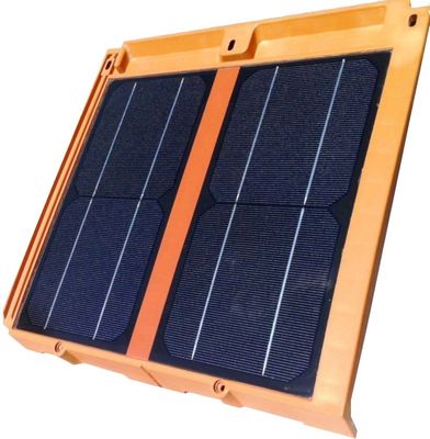 Harga yang bagus 16w Solar Roof Tile Transparan Panel Surya Atap Shingles Bificial Solar Cell Module on line