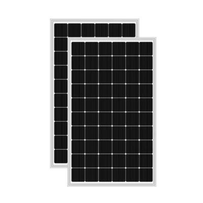 Harga yang bagus Glass Photovoltaic 380w Mono Solar Panel PV Module Off Grid Untuk Kelautan on line