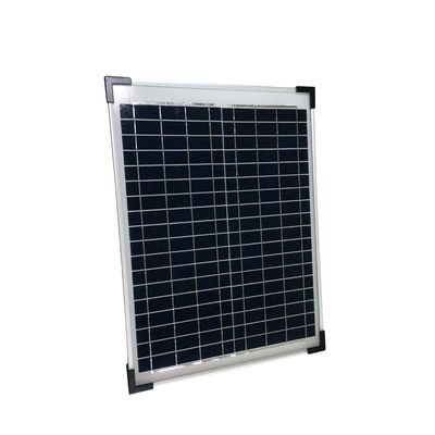 Harga yang bagus Industrial 20w 12v Poly Solar Panel Untuk Stasiun Penjaga Lampu Jalan CE RoHS Disetujui on line