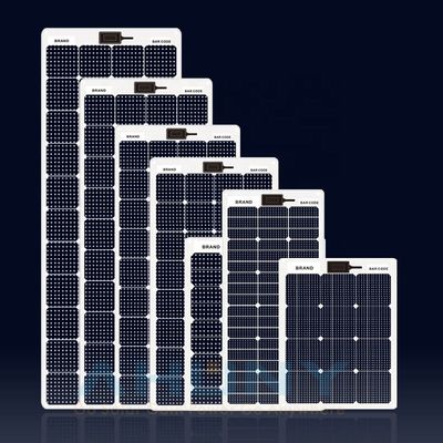 Harga yang bagus Semi-rigid Mono Walkable Solar Panel PET ETFE Solarpower PV Panel Untuk Camping Laut on line