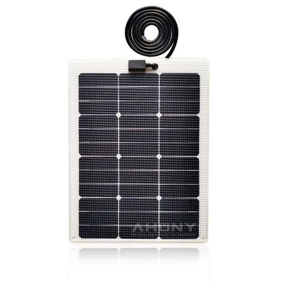 Harga yang bagus Panel Surya Semi kaku Putih transparan 40w Walk Langkah Pada Panel Surya Untuk Marinir on line