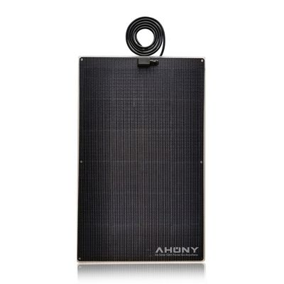 Harga yang bagus Berjalan di Panel Solar PV Laut Back Contact Mono Cell 130w Panel Surya on line