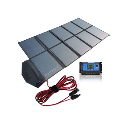 Harga yang bagus 250W Foldable Solar Panel Kit 12V Ultralight Folding Solar Charger Dengan Port USB on line