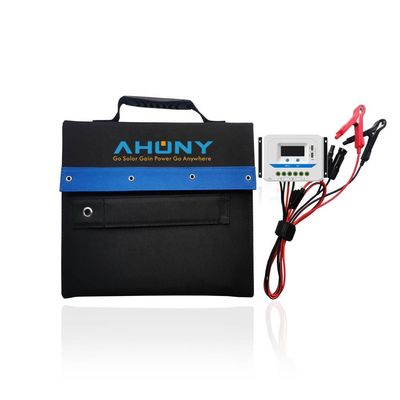 Harga yang bagus Outdoor 50 watt lipat panel surya portabel solar kit untuk berkemah ISO9001 on line