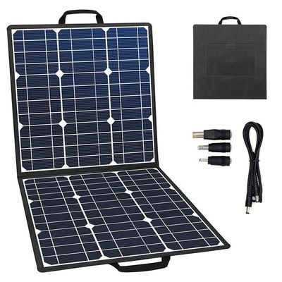 Harga yang bagus Outdoor 18V 100W Solar Panel Charger Waterproof Foldable Solar Panel Untuk Camping on line