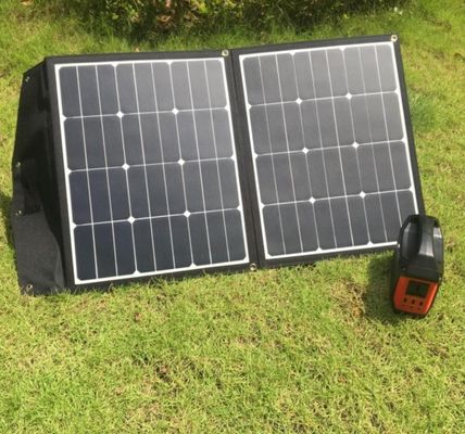 Harga yang bagus 60w 80w 120w portabel kecil panel surya tanah pemasangan untuk keadaan darurat on line
