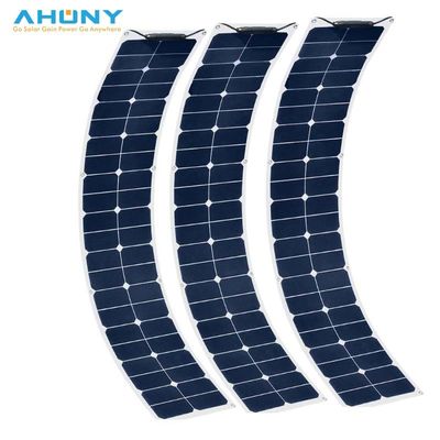 Harga yang bagus 12v Panel Surya Custom Fleksibel Modul Surya 45w 50w 90w 160w Sel Surya Film Ringan on line
