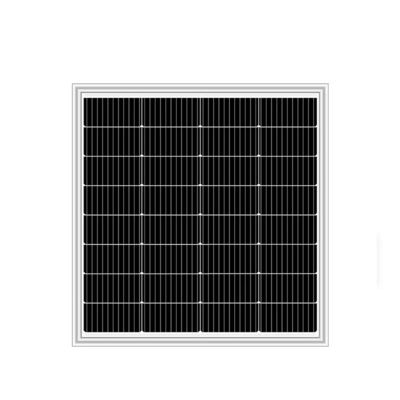 Hitam Langit-langit Putih kecil Panel Surya 10w 80w 100w PV Modul Untuk Menjual Kembali CCTV Kecil IOT Mobile Smart Sistem energi surya