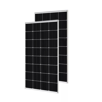 200w HJT PERC Monocrystalline PET Glass Panel Surya Selimut Semua Back Contact Untuk E.U Socket