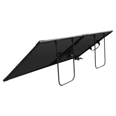 Harga yang bagus Kompak 100W 18v Lipat Hitam penuh tahan lama Lighterright ETFE Panel Surya Pv Charge Power Station Dengan Multiple Outputs on line