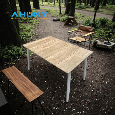 Harga yang bagus Outsider Portable Solar Powered Table Dengan Cahaya LED yang Cerah Pengecas Cepat Beberapa Perangkat untuk Piknik Taman Camping Luar Ruangan on line