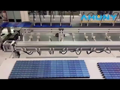 Panel surya monocrystalline kaca AHONY 50w secara otomatis pengelasan perc HJT sel pv modul memproduksi